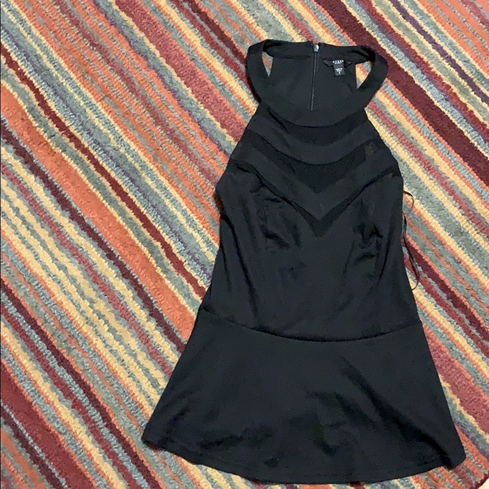Black sleeveless top from Guess